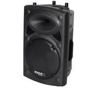 Ibiza - SLK12A-BT - Altavoz Activo Plug & Play de 12"/30cm, 700W con Amplificador Integrado - Bluetooth, USB, SD y AUX - Negro