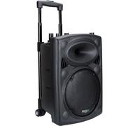 Ibiza Sound PORT8UHF-BT - Megafonía portátil, 8 pulgadas, color negro