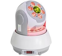 Ibiza - STAR-WASH-WH - WASH de 30W RGBB con proyección de 7 gobos, 1 anillo de luz ambiental y difusor WASH de 6 LEDs - Blanco