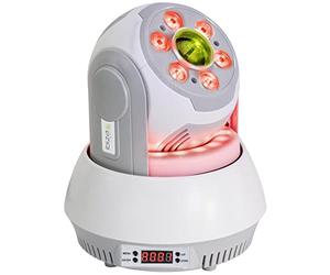 Ibiza - STAR-WASH-WH - WASH de 30W RGBB con proyección de 7 gobos, 1 anillo de luz ambiental y difusor WASH de 6 LEDs - Blanco