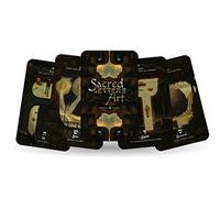 Ibiza Tarot Arte de letras sagradas - Alfabeto hebreo - Cartas de arcanos principales | Baraja de cartas del tarot de adivinación para principiantes | Auténtica experiencia de tarot - Juego de 22