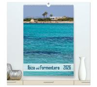 Ibiza und Formentera (hochwertiger Premium Wandkalender 2026 DIN A2 hoch), Kunstdruck in Hochglanz: Altstadtgassen, malerische Buchten und weitere ... in dreizehn beeindruckenden Fotografien.