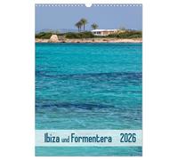 Ibiza y Formentera (calendario de pared 2026 DIN A3 alto), calendario mensual CALVENDO