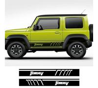 IBLUON 2 uds, pegatinas laterales para puerta de coche, calcomanías de película de vinilo, para Suzuki Jimny Sierra JB64 JB74 2018 2019 2020, accesorios para automóviles