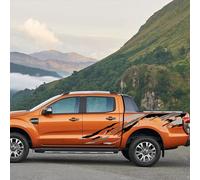 IBLUON Calcomanías de vinilo con pegatinas laterales para coche de 3 piezas, para Ford Ranger Raptor Pickup Isuzu Dmax Nissan NAVARA Toyota Hilux Accesorios