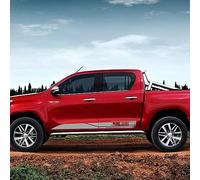 IBLUON Nuevas pegatinas laterales para puerta de coche, película de vinilo para camión, para Toyota Hilux Revo Vigo, calcomanía para automóvil, estilo deportivo