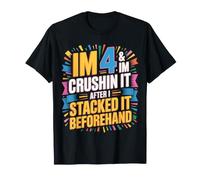 IBM 4 lo aplasta después de apilar su diseño Camiseta