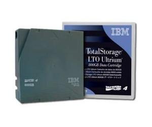IBM LTO Ultrium 4 Tape Cartridge - Cinta de datos virgen - LTO - 1600 GB - Negro - 20 - 80% - 820 m