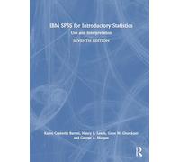 IBM SPSS for Introductory Statistics: Use and Interpretation