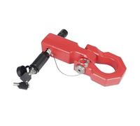 IBNA 15T / 33000lb Gancho Brazo Remolque Sólido Dispositivo Remolque Todoterreno Accesorios para Automóviles Enganche Remolque(Rojo)