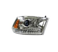 IBNA Conjunto faros delanteros automáticos Para Dodge Para Ram 2013 2014 2015 2016 2017 2018 2019 Faro Delantero Automático Lámpara De Coche 68093216AD 68093217AD(Lado izquierdo)