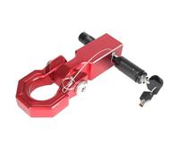 IBNA Gancho Brazo Remolque 15T / 33000lb Dispositivo Remolque Remolque Todoterreno Accesorios De Coche Enganche De Remolque(Rojo)