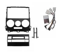IBNA Kit De Panel De Ajuste De Fascia con Marco Radio Coche De 9 Pulgadas para Toyota Prado 120 para Land Cruiser 2003-2009 Marco de Radio(Cable Cuadro canbus)