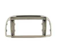 IBNA Marco De Salpicadero para Radio De Coche 2Din para N&issan para March para Micra K12 2002-2010 Panel Estéreo Marco de Radio(Marco)