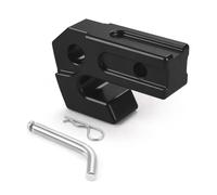 IBNA Patín Receptor Enganche Remolque 2" 45000 Lbs para Anillo En D 3/4" O Grillete Blando para Remolque SUV Camiones Todoterreno(Negro)