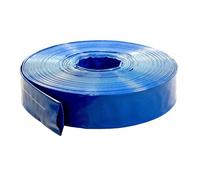 IBO 50 m 1 1/2 pulgadas PVC manguera plana | manguera de agua | manguera de bomba | manguera para jardín | para bombas