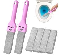 IBOPUXIU 6 Piedra Pomez para Limpieza WC, Cleaning Block WC, 2 Asas Reemplazables, para Inodoros, Limpieza De BañOs, Piscinas, Inodoros Y DescalcificacióN.