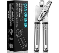 IBOPUXIU Abrelatas Manual, Acero Inoxidable, Un Utensilio De Cocina Esencial