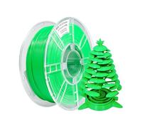 iBOSS Filamento PETG de 1,75 mm, mayor tenacidad, filamento de impresora 3D PETG, bobina de 1 kg, precisión dimensional +/- 0,02 mm, filamento de impresión 3D para impresora 3D, verde hierba PETG
