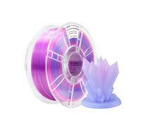 iBOSS Gradient PLA Plus - Filamento para impresora 3D de 1,75 mm + / -0,02 mm, bobina de 1 kg (2,2 libras), filamento de impresión PLA Pro 3D transparente de dos colores, apto para la mayoría de