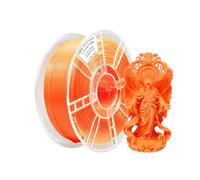 iBOSS PETG+ naranja, filamento fluorescente, material de impresión 3D de filamento de alta resistencia, 1,75 mm + -0,02 mm, 1 kg, 2,2 libras compatible con la mayoría de las impresoras FDM