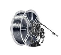 iBOSS PL Filamento 1,75 mm, PLA PRO 3D impresora filamento, precisión +/-0,02 mm, 1 kg/carrete (2,2 libras) compatible con la mayoría de las impresoras FDM, hierro negro