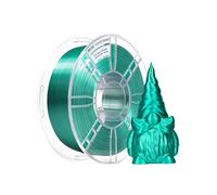 iBOSS PLA+Filamento de 1,75 mm, filamento de impresora 3D, filamento verde brillante de seda, precisión de tamaño +/-0,02 mm, 1 kg (2,2 libras), adecuado para la mayoría de las impresoras, verde seda