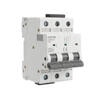 IBOWZ Disyuntor, Disyuntor de 8 Polos, 0 A, 100 A, 125 A, 6 kA, 3 Polos, 750 V CC, para riel DIN, Gym9-125