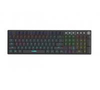 Ibox aurora k-6 teclado rf wireless + bluetooth qwerty inglés negro