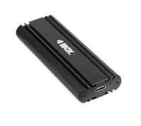 iBOX Caja externa SSD HD-07 M.2 NVMe USB 3.2 Gen 2 Aluminio Negro
