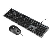 Ibox ikms606 teclado ratón incluido usb qwerty inglés del reino unid