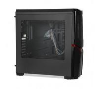 Caja PC - IBOX - ORCUS X14 - MIDI TOWER - Negro - Diseño elegante - Calidad superior