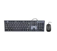 Ibox Teclado y Ratón IKMS606 QWERTY US Negro QWERTY