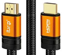 IBRA® Orange - 2m- Cable HDMI de alta velocidad | nuevo modelo 2.0 | 4K Ultra HD 2160p | 3D Full HD 1080p | Ethernet y ARC