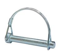 IBRIQO® Pasadores Centro Eje Para Maquinaria Agrícola y Remolques | Acero Elástico Galvanizado - Fijación De Tubos Y Varillas En Aperos - M6 · M8 · M10 | Herrajes y Bricolaje (M6 x 60 MM, 10, Unidad)