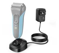 Ibruoii Soporte de carga compatible con Braun Series 5/7/9 Shaver 12V Dock | Base de cargador de repuesto para maquinillas de afeitar eléctricas Select Braun, cargador de recortadora 310s 5040s 9040s