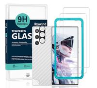 Ibywind Protector de Pantalla para ZTE nubia RedMagic 10 Air 5G,2 Piezas Dureza 9H Cristal Templado y Protector de Lente de Cámara,Fácil de Instalar,Compatible Detector Huellas,Anti Arañazos