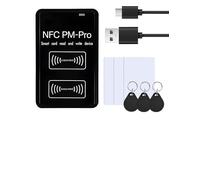 IC&ID - Lector RFID escritor, copiadora RFID aplicable a IC 13.56 MHz e ID 125-500 KHz, clonador RFID para: tarjetas ID/CUID/FUID/UFID/GDM/5200/5577/8265/8268/4305/HID-125K, no se utiliza para iOS