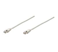 IC Intracom Cat6, FTP 3m - Cable de Red (FTP 3m, 3m, Macho/Macho, Oro, Cat6) Gris
