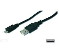 Ic intracom - usb conn. cable micro b 1.8m usb 2.0 compatible