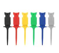 IC Test Clip Set | 6Pcs Mini Test Hook for IC Testing/Phone Repair/Electronics Maintenance | PA Material, 30V 5A, P5013 Model