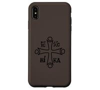 IC XC NI KA Jesucristo Conquista Cruz Ortodoxa Cristiano Carcasa para iPhone XS MAX
