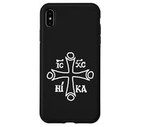 IC XC NI KA Jesucristo Conquistador Cruz Ortodoxa Cristiana Carcasa para iPhone XS MAX