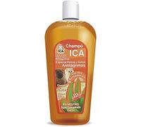 ICA Champú Anti Lágrimas con Aloe Vera para Perros y Gatos, pH Neutro, Suaviza y Regenera, con Fragancia a Limón, 400ml