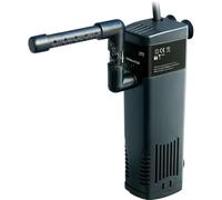 ICA Compact 400 Filtro Interior Compacto para Acuarios Pequeños y Nano Peceras | Caudal 380 L/h | Filtro Sumergible Silencioso para Agua Dulce con Ventosas de Fijación