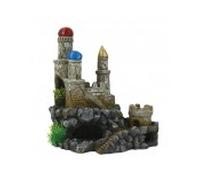 Ica decoración acuario castillo palacio fortificado