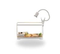 ICA Kit Tortuguera Vision 360, Blanco, 37.6 x 21 x 21 cm, con Lámpara Flexible