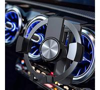 ICAILIN Soporte de coche para rejilla de ventilación de Mini Cooper, Alfa Romeo Mito, Fiat 500, Citroen Berlingo, Renault Alaskan Clio, Mercedes GLK