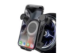 ICAILIN Soporte movil Coche,Soporte para teléfono móvil ventilado Circular para Coche Gravedad automática Ajustable para Mercedes Benz A B C E S Class Accesorios Coche
