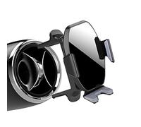 ICAILIN Soporte movil Coche,Soporte para teléfono móvil ventilado Circular para Coche Gravedad automática Ajustable para Mercedes Benz A B C E S Class Accesorios Coche